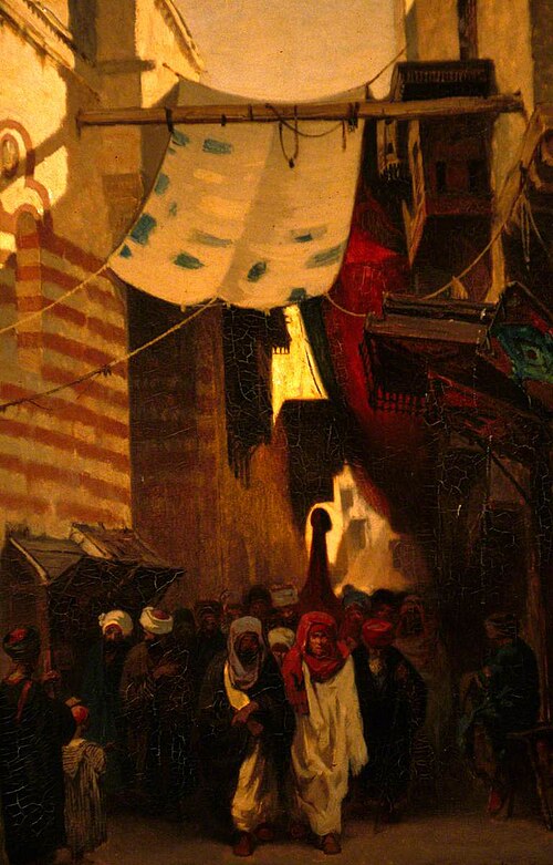 A Turkish Funeral, 1860, Alberto Pasini