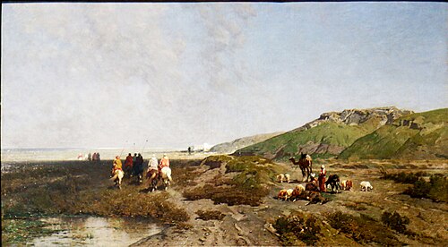 Souvenir des environs de Tripoli., 1865, Alberto Pasini