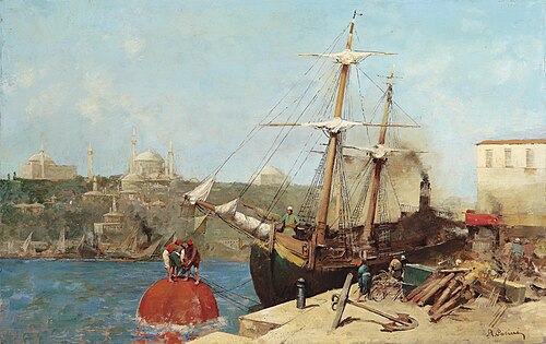 Am Goldenen Horn, 1876, Alberto Pasini