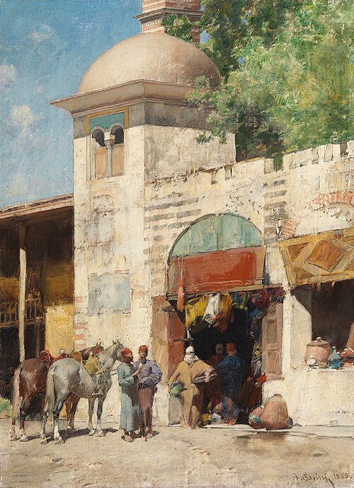 An Eastern Scene, 1888, Alberto Pasini
