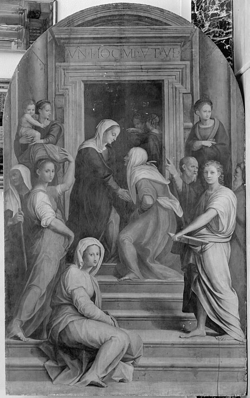 La Visitation, 1550, Orazio Alfani