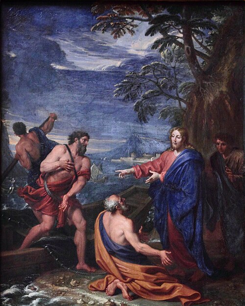 Vocation de Saint Pierre et de Saint André, 1650, Michel Corneille le Jeune