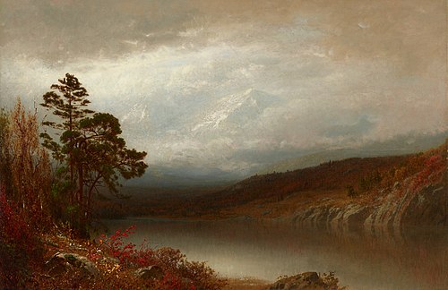 Autumn in the Adirondacks, 1872, Alexander Helwig Wyant