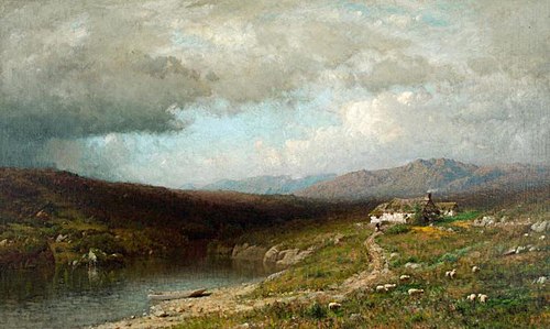 Pat O'Donahue's Farm, Kerry, 1870, Alexander Helwig Wyant