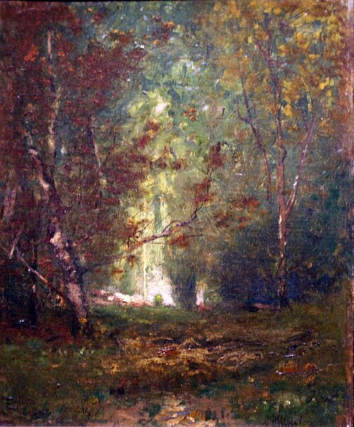 Woodland Interior, 1875, Alexander Helwig Wyant