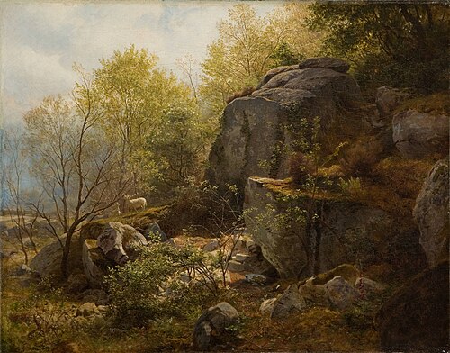 Near Conway, North Wales, 1868, Alexander Helwig Wyant