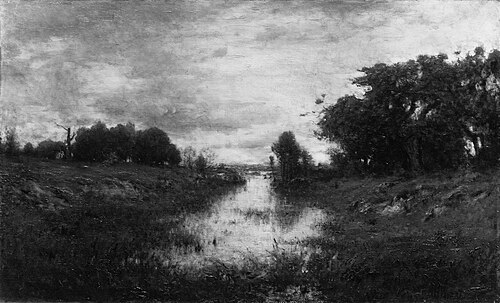 Glimpse of the Sea, 1885, Alexander Helwig Wyant
