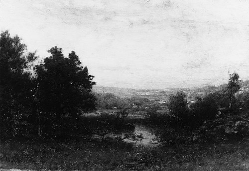 Landscape in the Adirondacks, 1885, Alexander Helwig Wyant