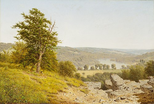 Landscape, 1865, Alexander Helwig Wyant