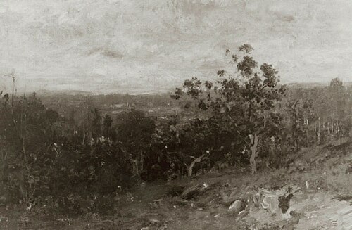Landscape, Keene Valley, 1881, Alexander Helwig Wyant