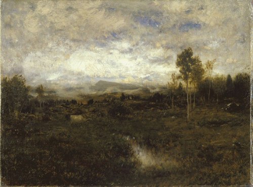 Landscape, Morning, 1882, Alexander Helwig Wyant