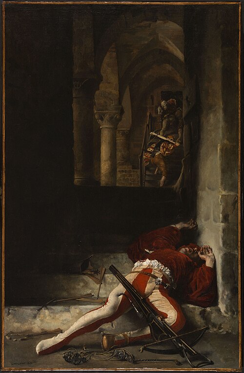 Le Guet-apens, 1869, Alexandre-Louis Leloir