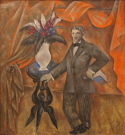 Portrait of a Poet, 1913, Alexandre Chevtchenko