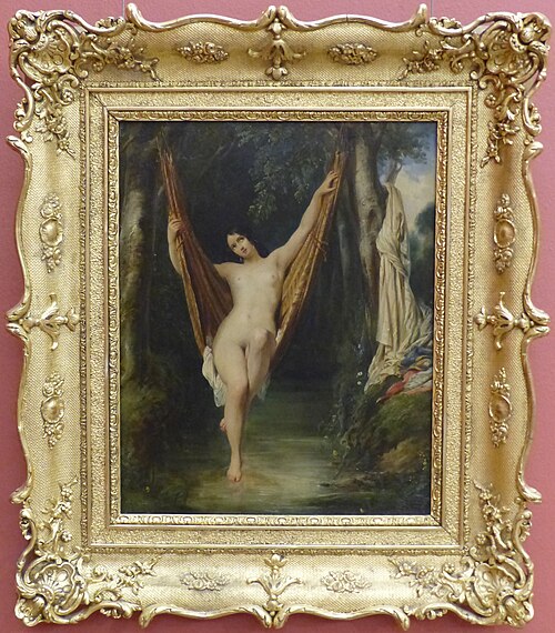 Sarah la Baigneuse, 1837, Alexandre Colin