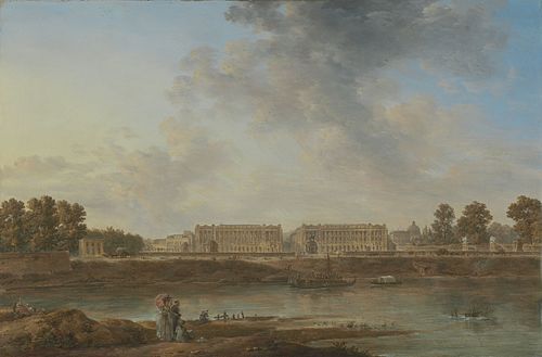 A View of Place Louis XV, 1775, Alexandre-Jean Noël