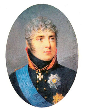 Porträt des Valerian Zubov, 1800, Alexandre Molinari
