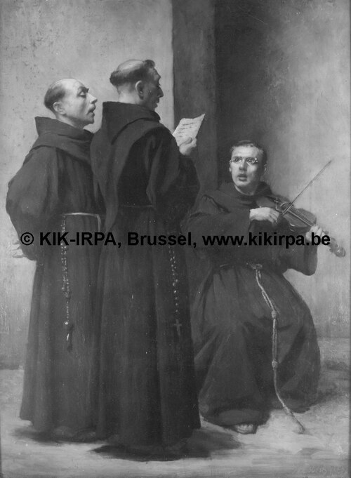 Singing Lesson, 1889, Alexandre Robert