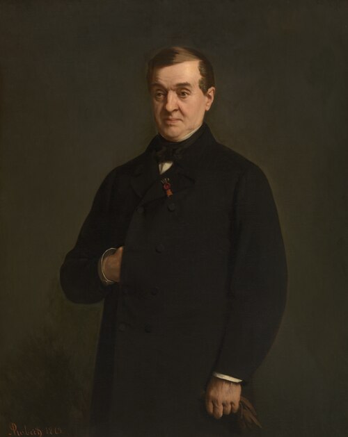 The Painter Jean Baptiste Madou, 1862, Alexandre Robert
