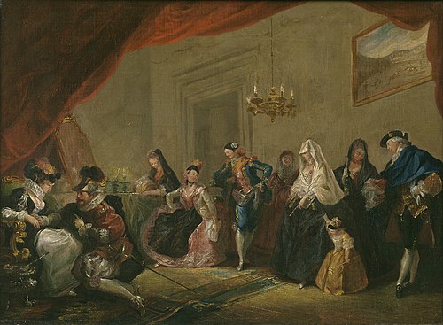 Rehearsal for a Play, 1772, Luis Paret y Alcázar
