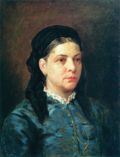 Portrait of the G.F. Vasil'kovoy, 1894, Alexeï Korzoukhine