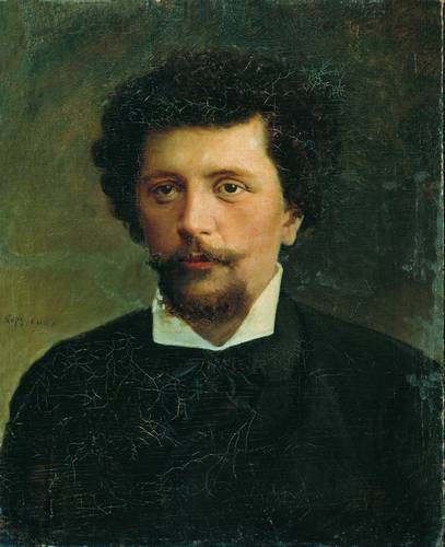 Portrait of the R.G. Sudkovskiy, 1894, Alexeï Korzoukhine