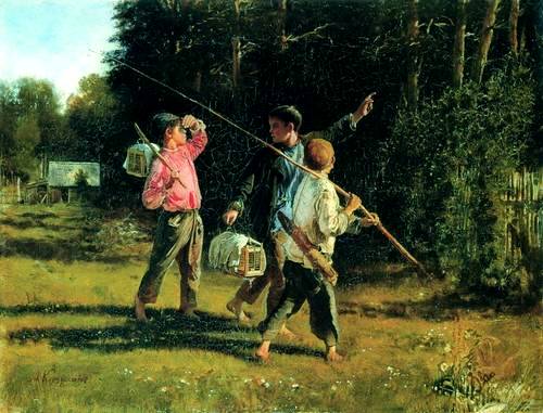 Birds' Enemies, 1887, Alexeï Korzoukhine