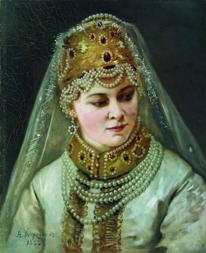 Bojar Woman, 1882, Alexeï Korzoukhine