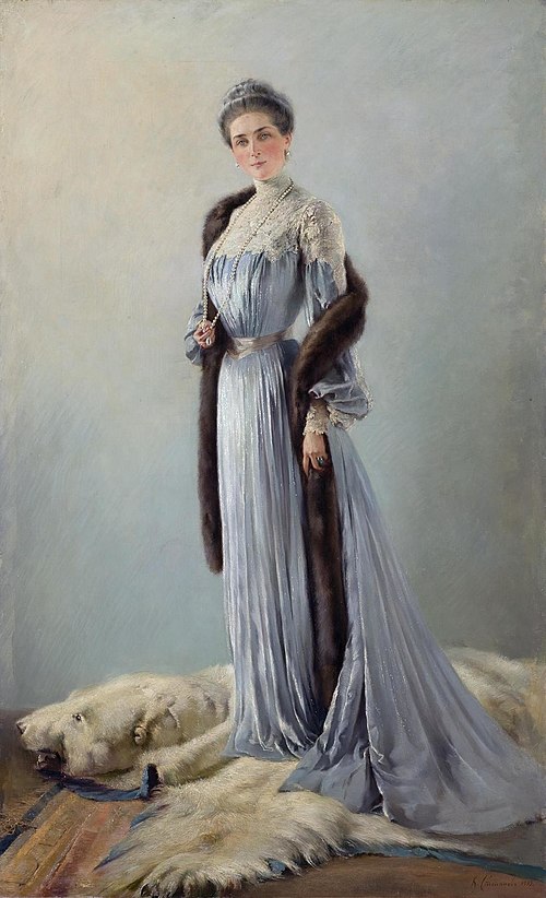 Portrait of Princess Z.N. Yusupova, 1903, Alexeï Stepanov