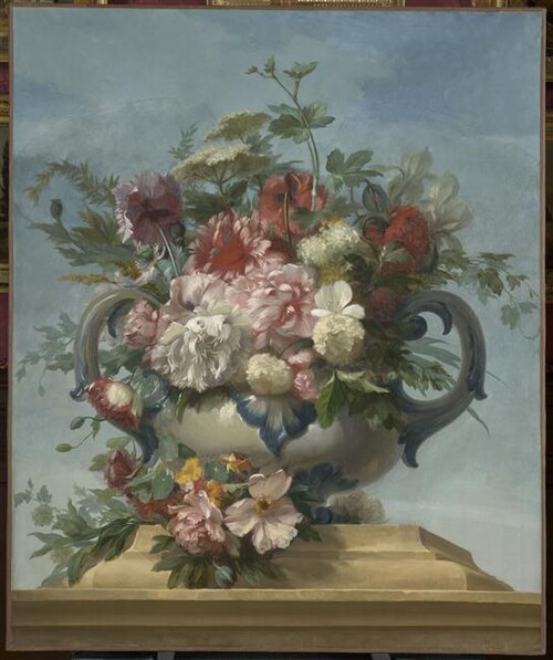 Vase de fleurs (2), 1858, Alexis-Joseph Mazerolle