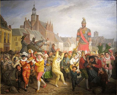 Le Carnaval de Cassel, 1876, Alexis Bafcop