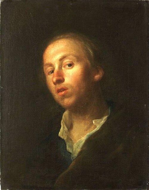Portrait of a man, 1750, Alexis Grimou