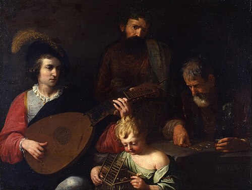 Les Quatre âges de la vie, , Alexis Grimou