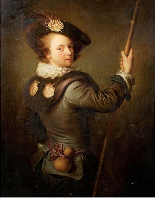 The young pilgrim, 1732, Alexis Grimou