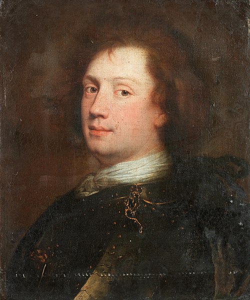 Portrait of a man, bust-length, in a white cravat and armour, 1750, Alexis Grimou
