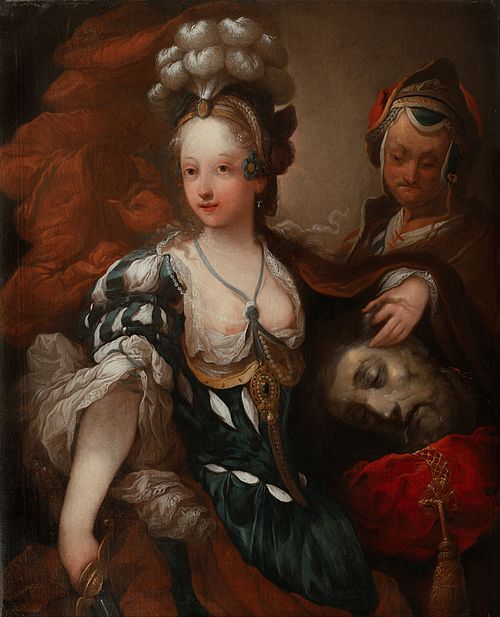 Judith avec la tête de Holopherne, 1800, Alexis Grimou