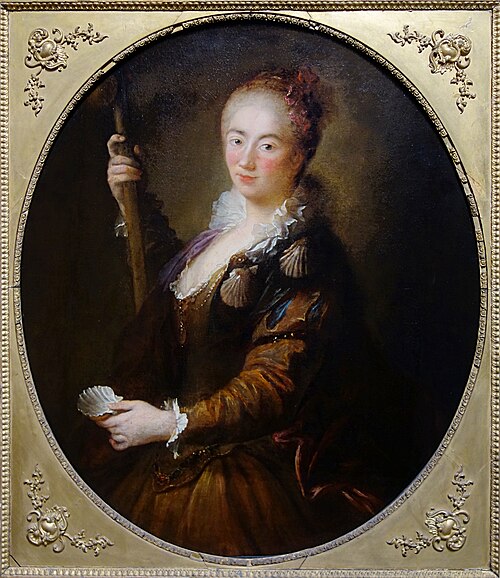 Pèlerine à la coquille, 1729, Alexis Grimou