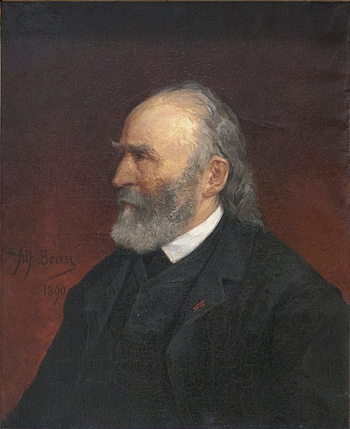Portrait de monsieur Luzel, 1890, Alfred Beau