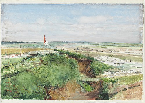 Camp at Basseux, 1918, Alfred Bastien