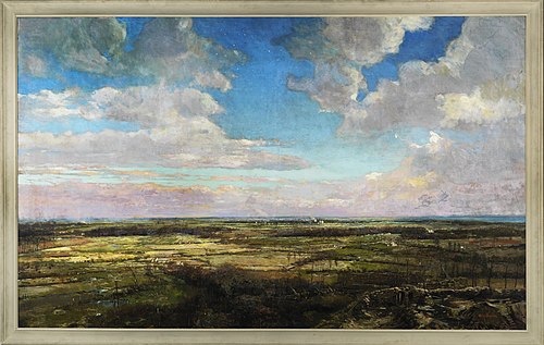 Ypres Salient Seen From Kemmel Hill, 1916, Alfred Bastien