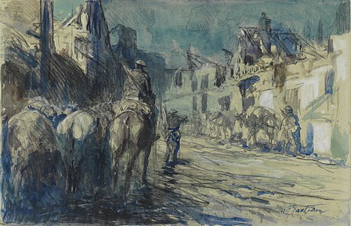 Agny, Moonlight, 1918, Alfred Bastien