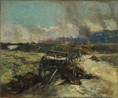Artillery Horse Killed, 1918, Alfred Bastien