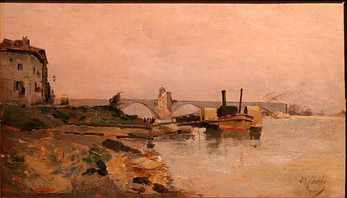 Le Pont Saint Benezet à Avignon, , Alfred Casile