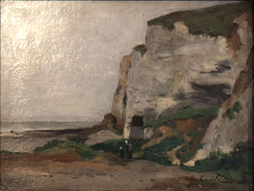 Falaise à Dieppe., , Alfred Casile