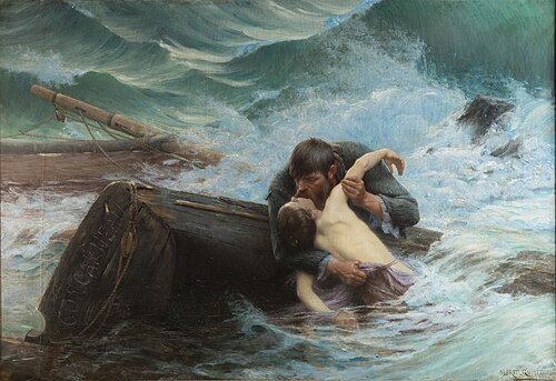 Adieu !, 1892, Alfred Guillou