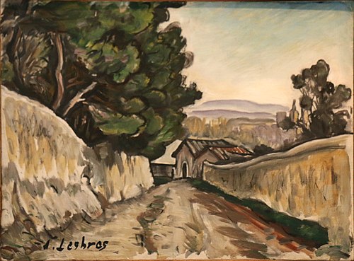 Rue à Villeneuve-lès-Avignon, , Alfred Lesbros
