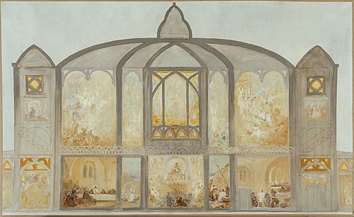 Esquisse pour l'église Saint-Jean de Montmartre, 1900, Alfred Plauzeau