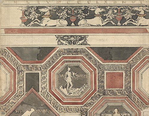 Design for Ceiling and Frieze, , Alfred Stevens