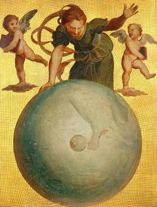 Astronomy (copy after Raphael), 1853, Alfred Stevens