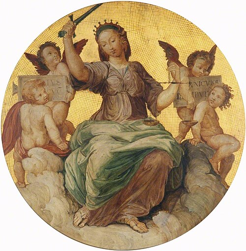 Justice (copy after Raphael), 1853, Alfred Stevens