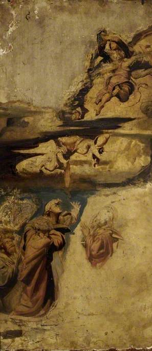 The Ascension of Christ, 1845, Alfred Stevens